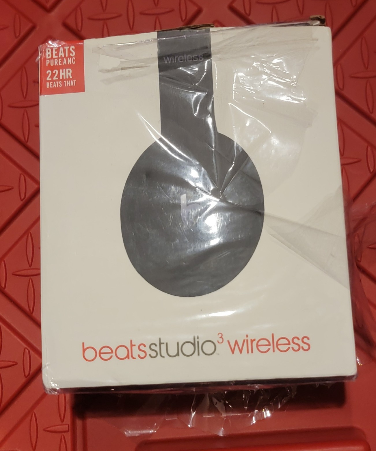 ☆☆Beats by Dr. Dre Studio3 Wireless Black Over-Ear ANC Bluetooth + 3.5mm