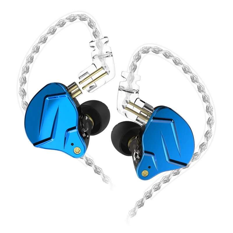 KZ ZSN Pro X 1BA+1DD Hybrid HIFI In-Ear Monitors Metal Earphones Sport Headset