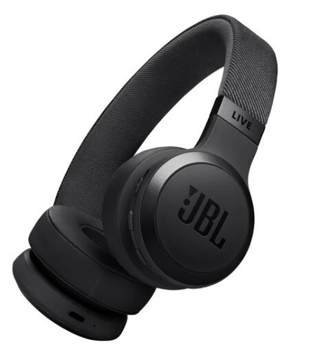 JBL Live675nc Headphones Adaptive Noise Cancelling BLACK