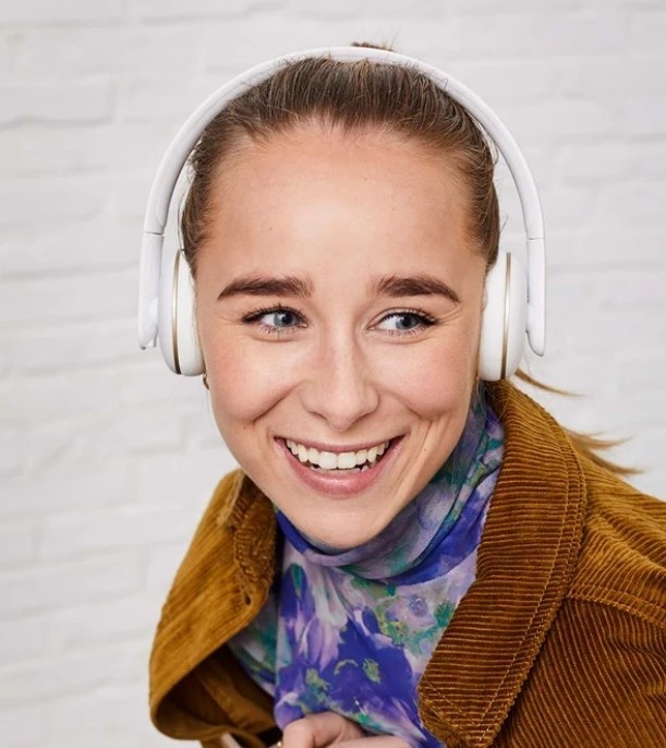 KREA FUNK aHEAD 2 On-Ear Bluetooth Headphones/ White/ Brand New Sealed