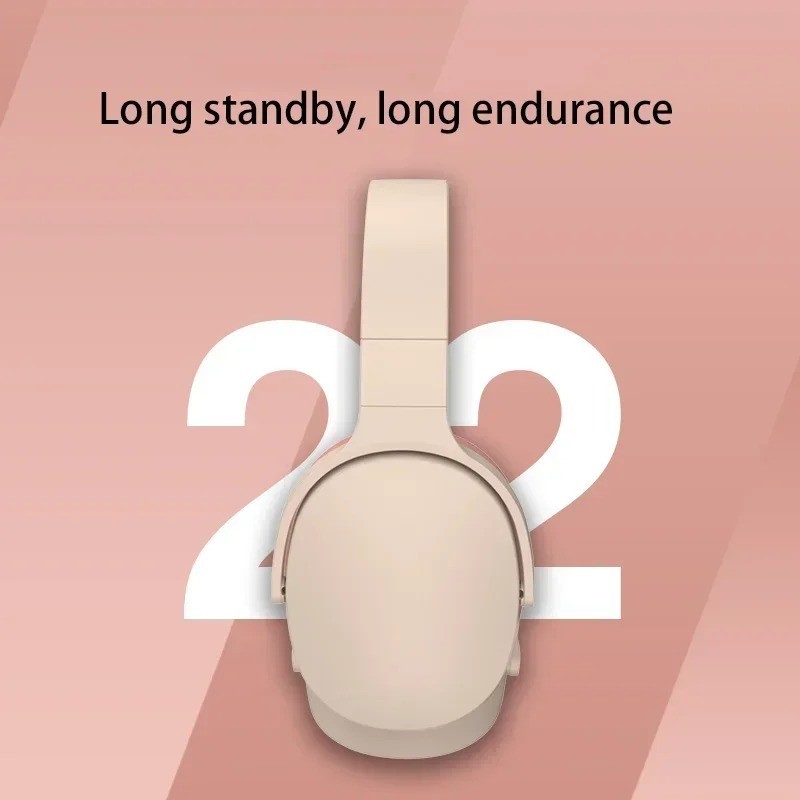 Wireless Bluetooth 5.0 Over-Ear Headphones Deep Bass Stereo Noise Cancelling Mic