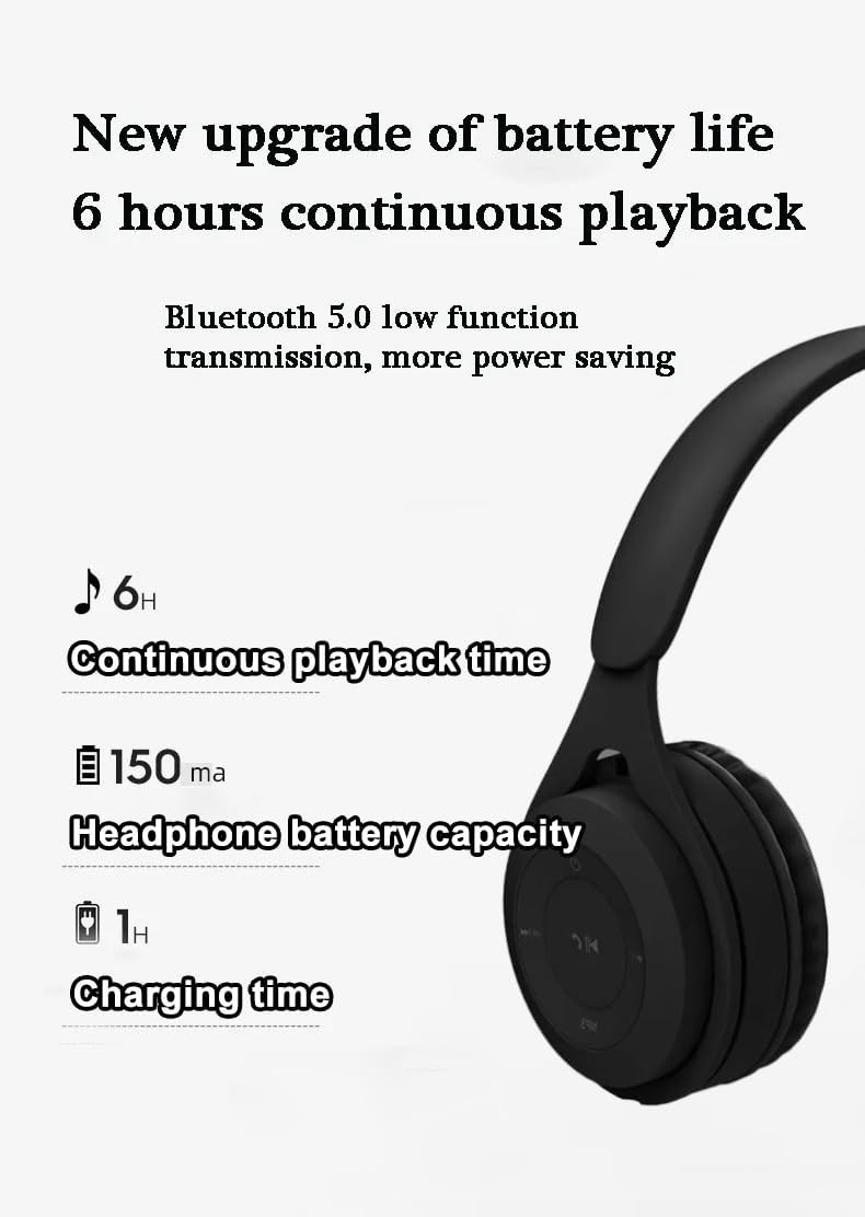 Upgraded Hybrid Noise Cancelling Headphones with Transparent Modes Wireless Blue