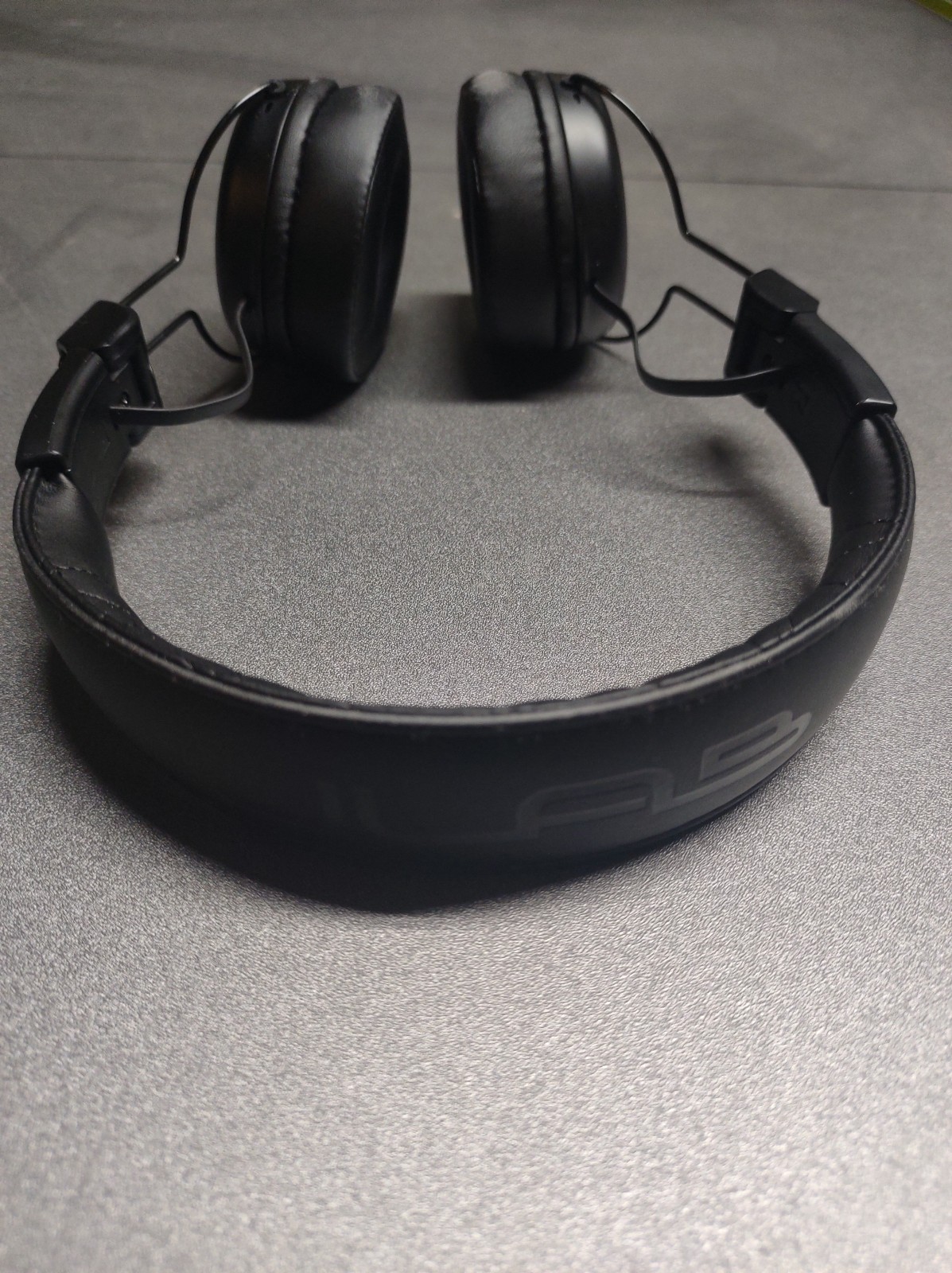 JLab Studio Wireless On-Ear Headphones, Black, 30+ Hour Bluetooth 5 Playtime
