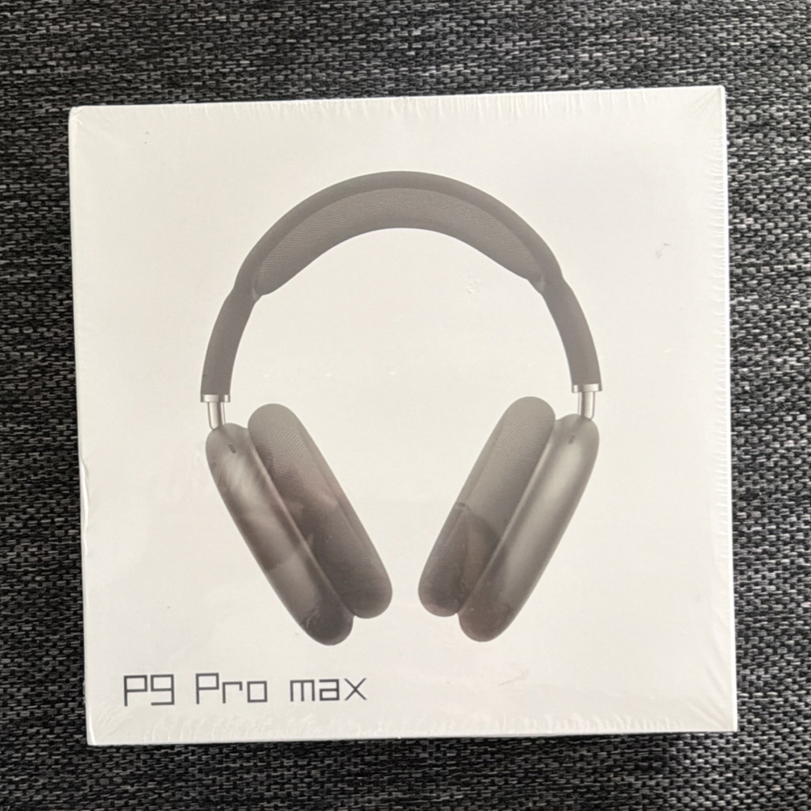 P9 Pro max Bluetooth Headphones, Black, 40mm Drivers