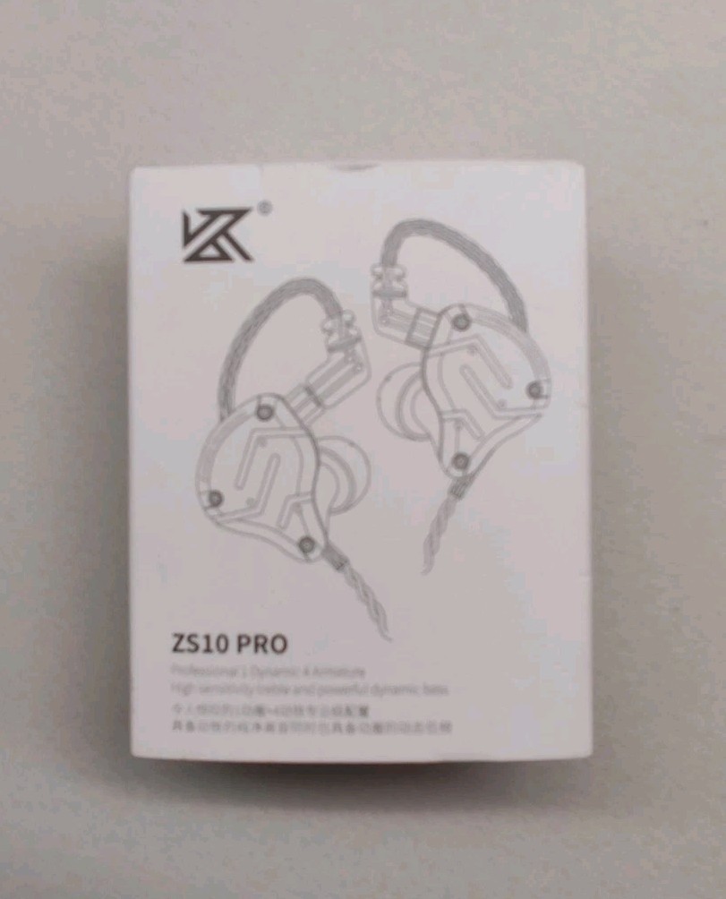 KZ ZS10 Pro, Linsoul 4BA+1DD 5 Driver in-Ear HiFi Earphones w/o Mic, Blue