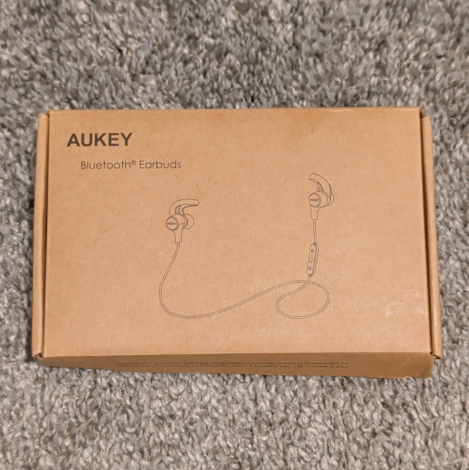 AUKEY EP-B40S Bluetooth Wireless In-Ear Earbuds, Black, 8mm Drivers