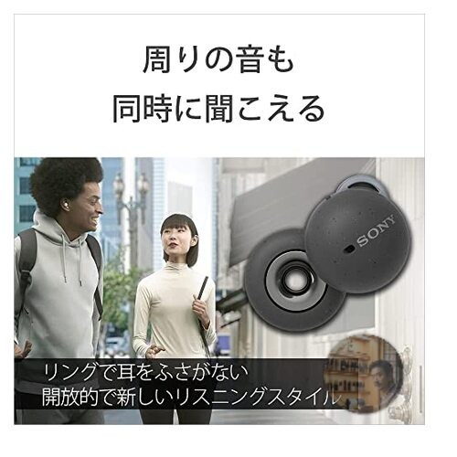 Sony LinkBuds WF-L900 HM True Wireless Earbuds Gray 12mm Driver IPX4 New
