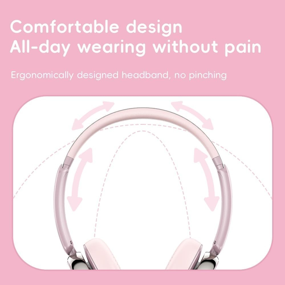 FiiO Anytime Active Noise Cancelling BT 5.4 Retro Headphones (Titanium Gold)
