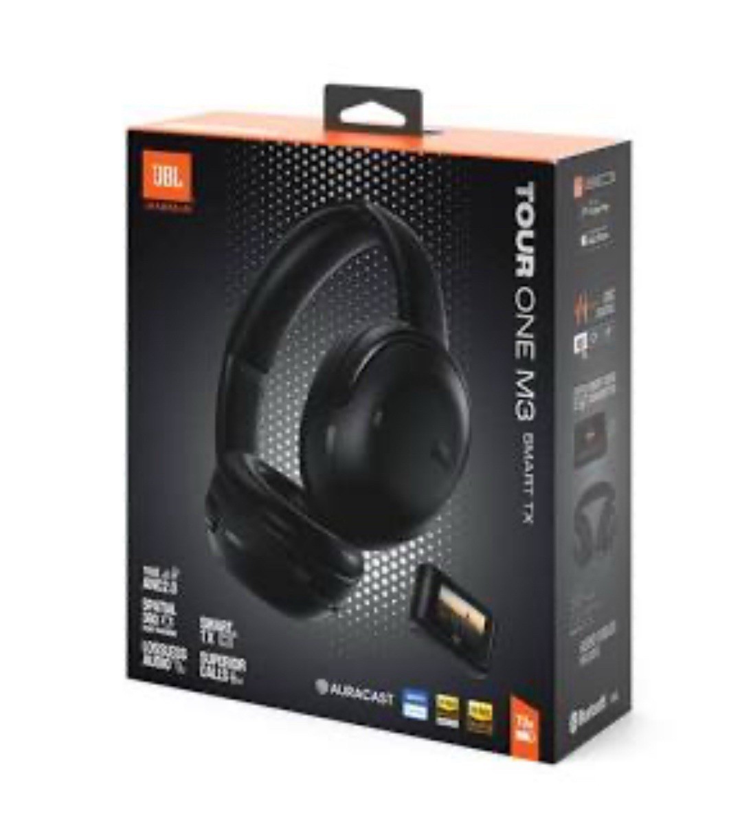 JBL Tour One M2 Wireless Over-Ear Noise-Canceling Headphones Black
