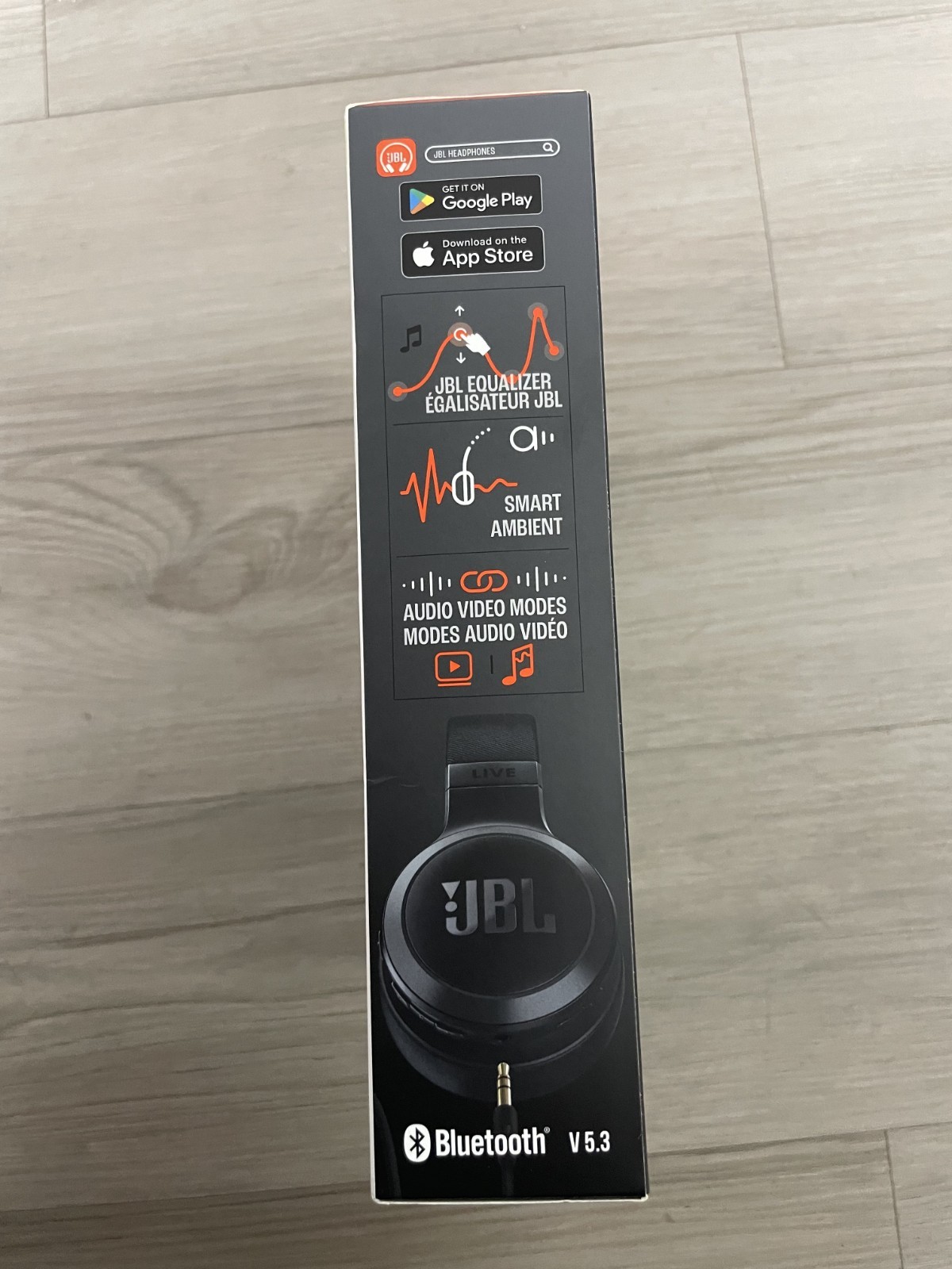 JBL by Harman Live 675NC Wireless True Adaptive Noise Cancelling Headphones