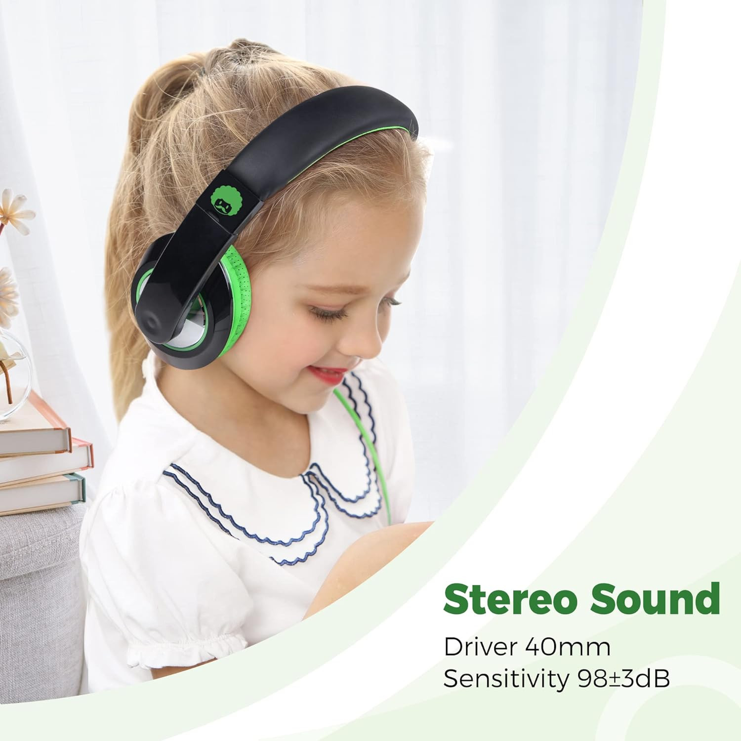 Comfort Kids Headphones for School, Lightweight Childrens Boys Girls Teens Over-
