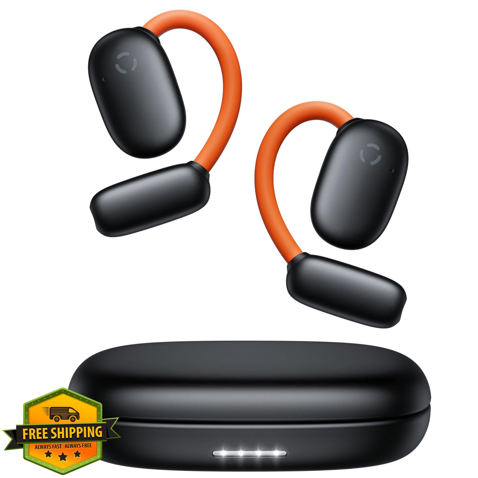 occiam AI Translator Earbuds Matte Black