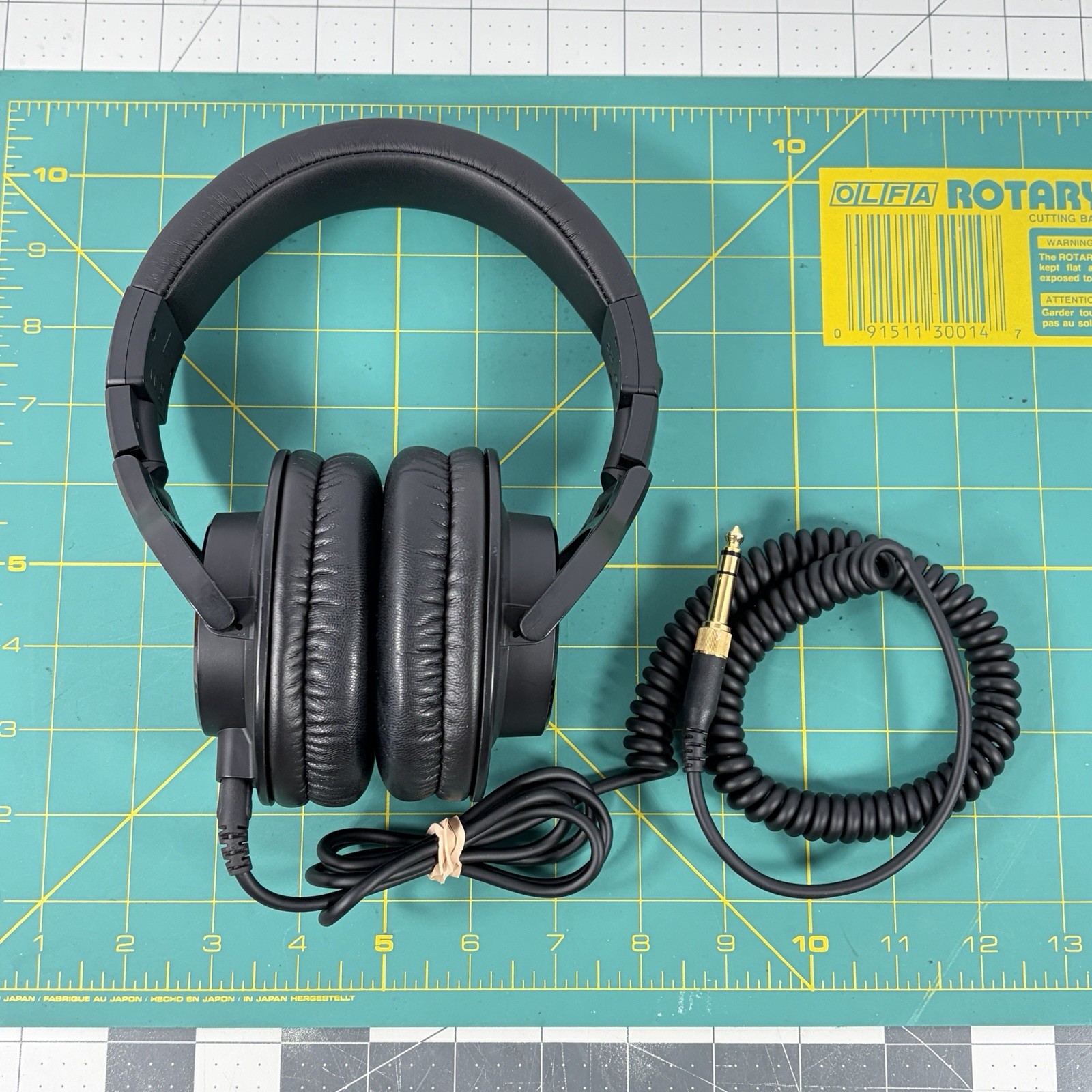 Audio-Technica ATH-M40x Professional Studio Monitor Headphones Black Tested