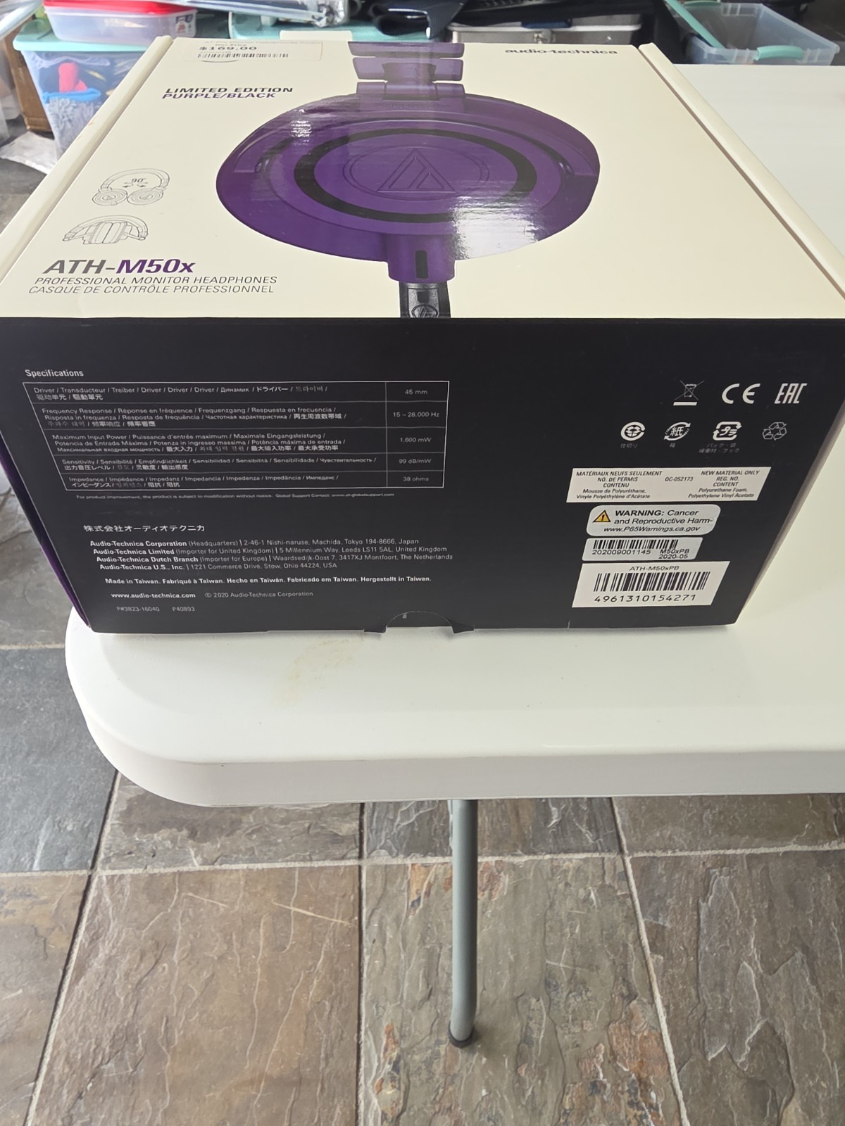 Audio-Technica ATH-M50x LAB Wired Studio Monitor Headphones Limited Edition