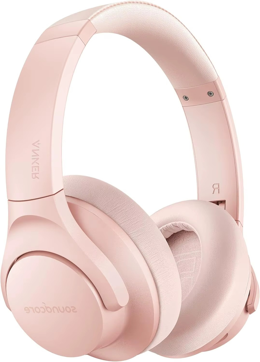 Soundcore Anker Life Q20 Wireless ANC Bluetooth Over Ear Headphones pink