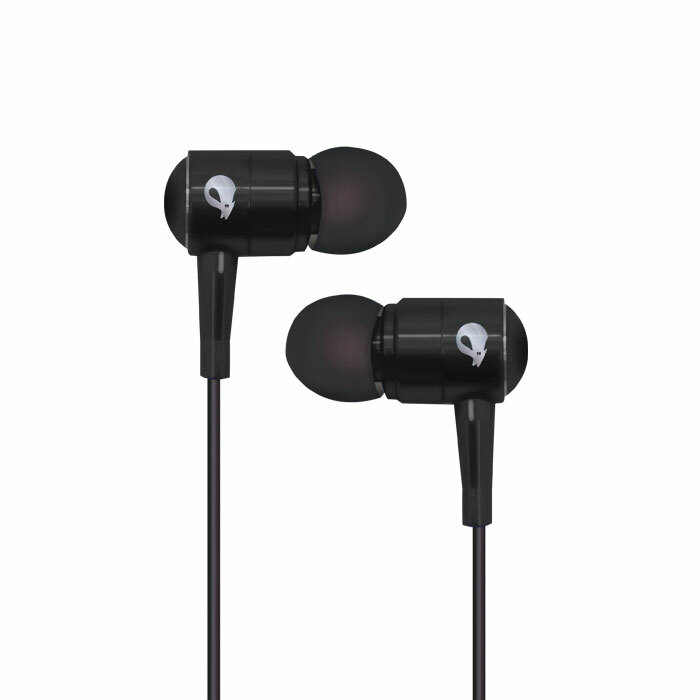 Spider USA Earbuds Sapphire Series Earphone MIC Remote US Seller Black SPEB111