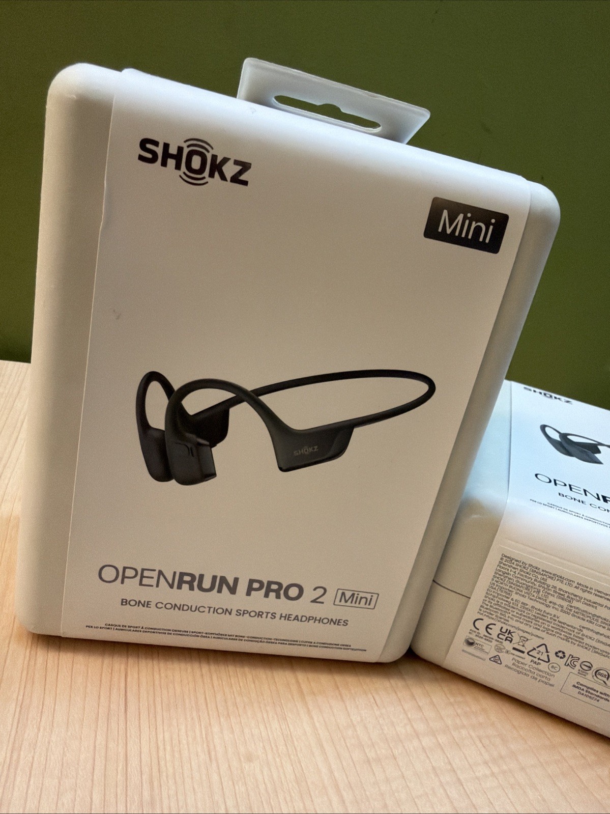Shokz OpenRun Pro 2 Mini Bluetooth Wireless Headphones – Black (S821-MN-BK-US)