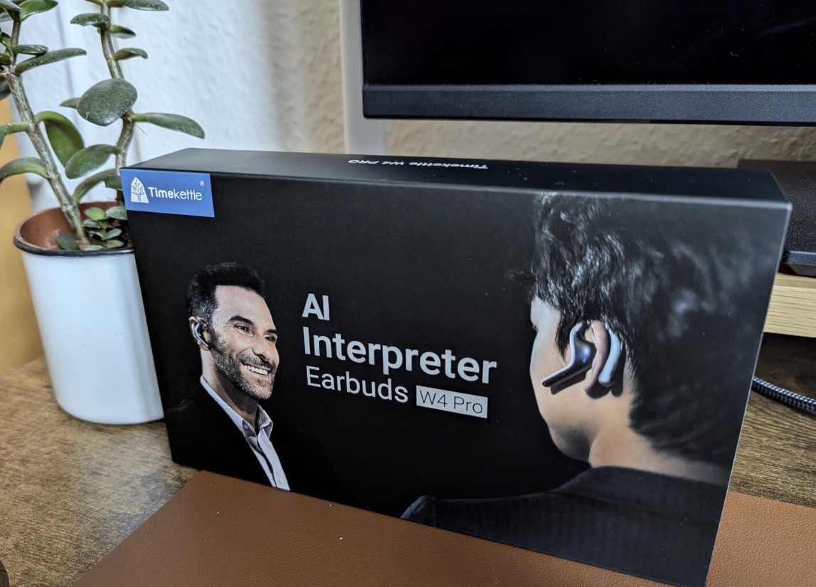Timekettle W4 Pro AI Interpreter Earbuds w/ Charging Case | AQ2G-W4 Pro