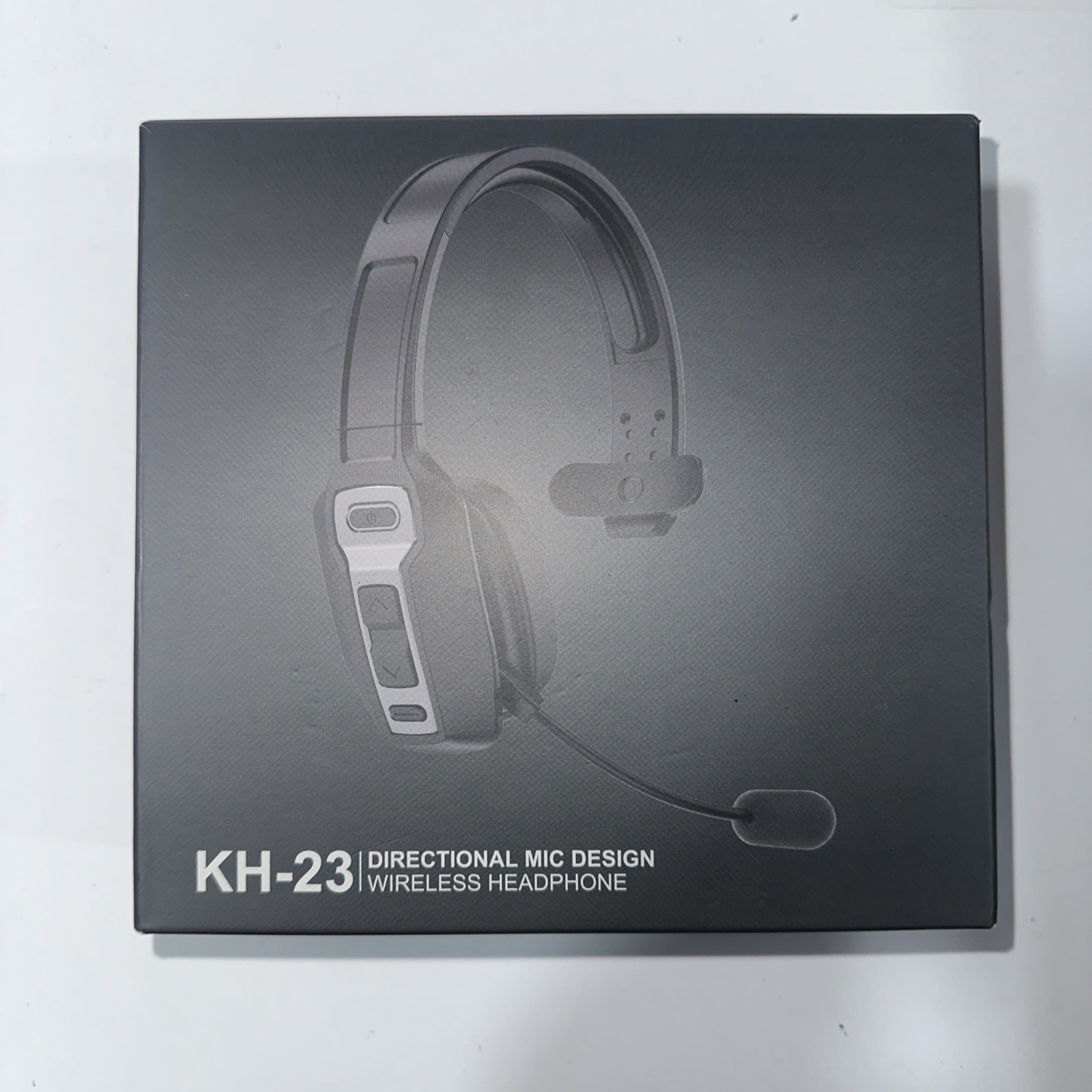 KH – 23 Directional Mic Design Wireless Headphones NIB