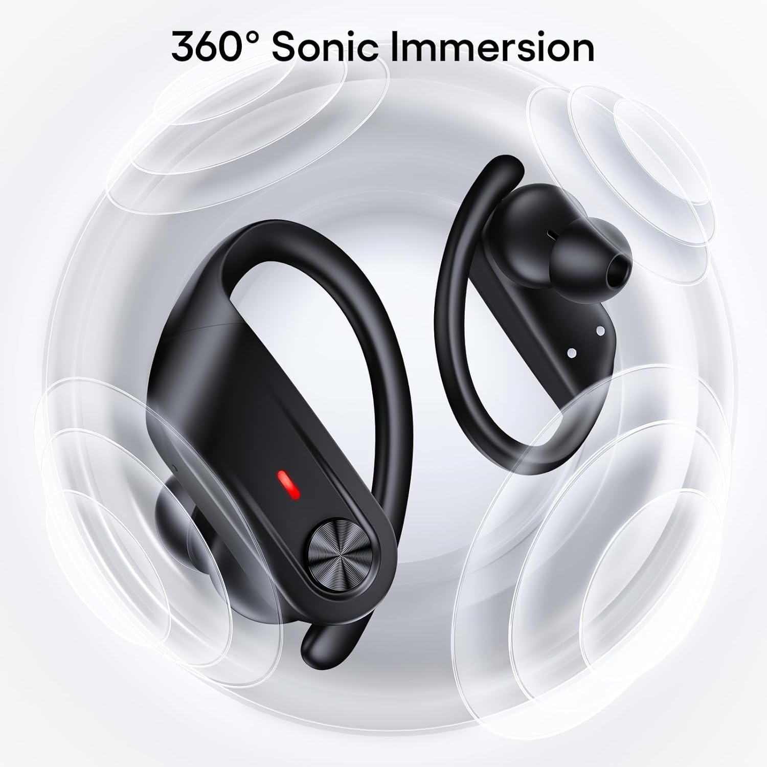 TAGRY X88 Hybrid Wireless Earbuds Active Noise Cancelling Waterproof – Black