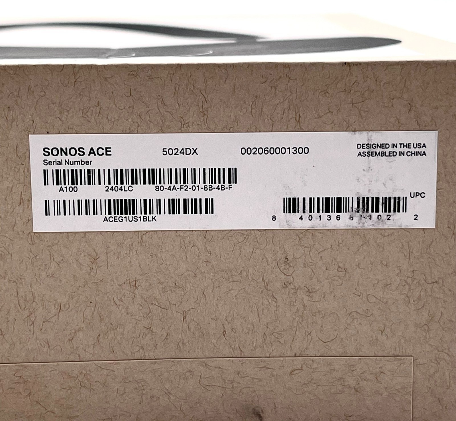 Sonos Ace Wireless Over The Ear With Active Noise Cancelling Headphones Black