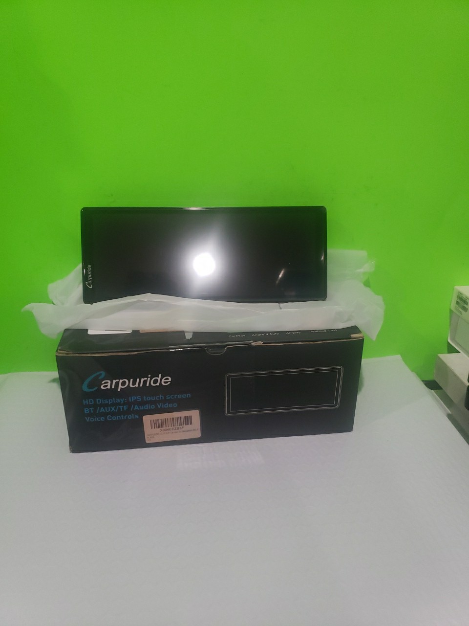 Carpuride 10.25 Wireless Dual Bluetooth FM Carplay Android Apple Auto Carplay