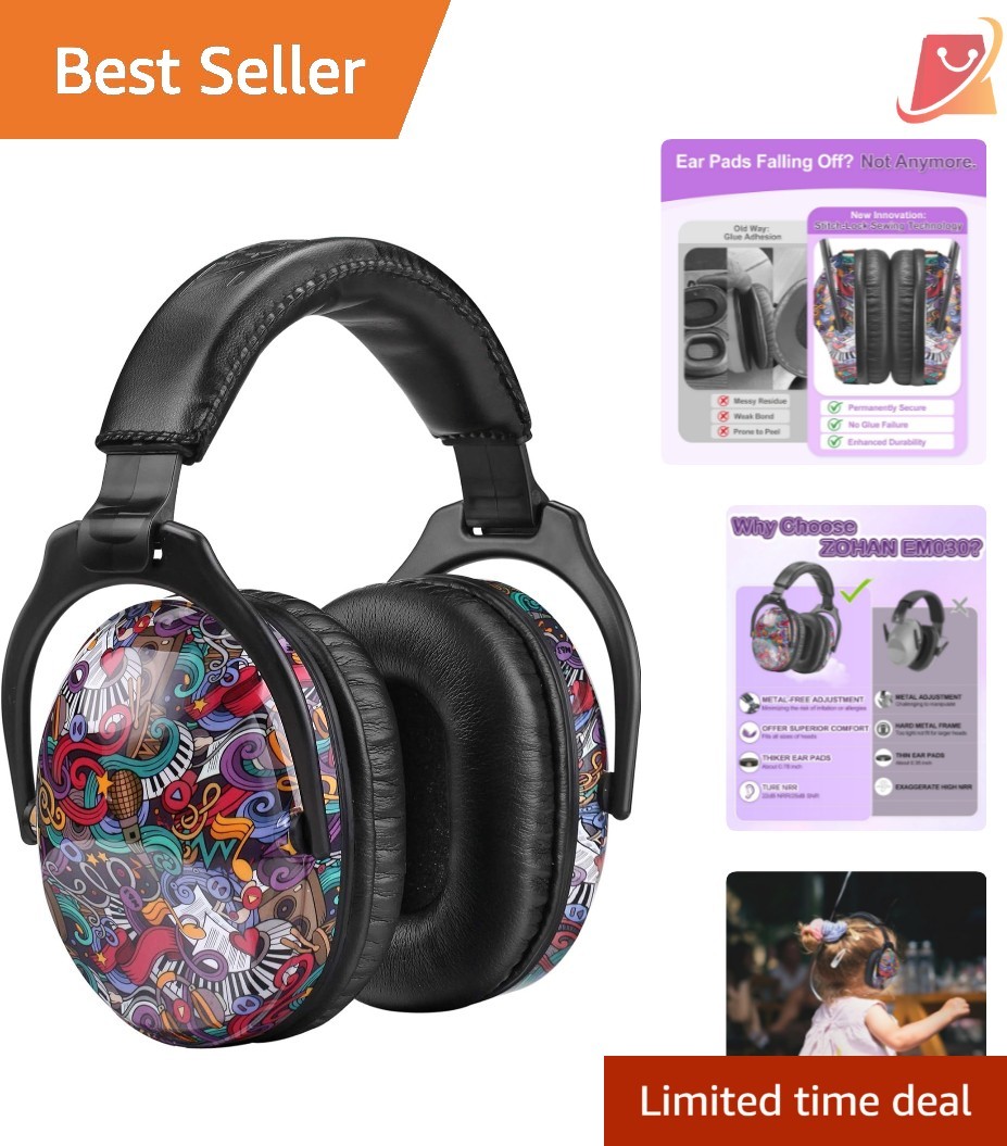 Kids Ear Protection Noise Cancelling Headphones Sound Isolation for Autism