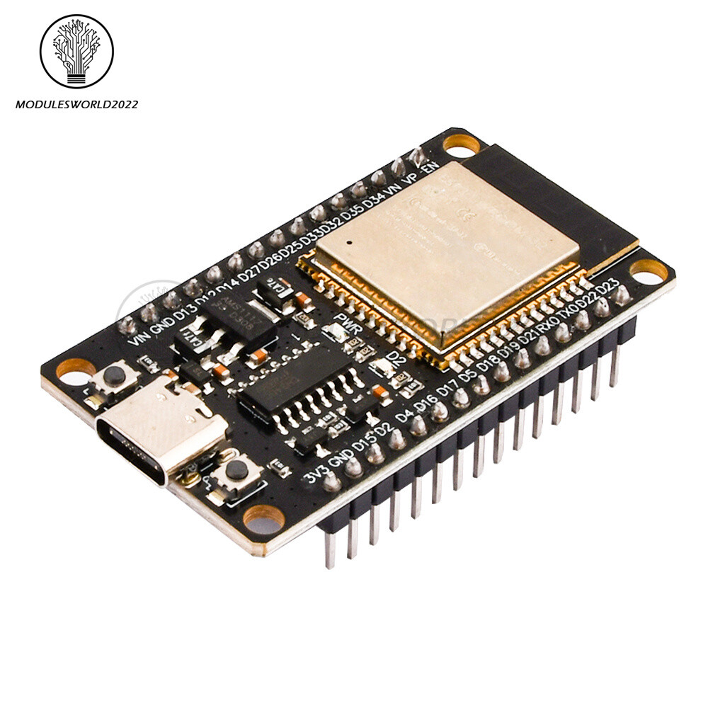 45PCS ESP32 CH340C Development Board Wifi+Bluetooth Ultra Low Power Core Type-C