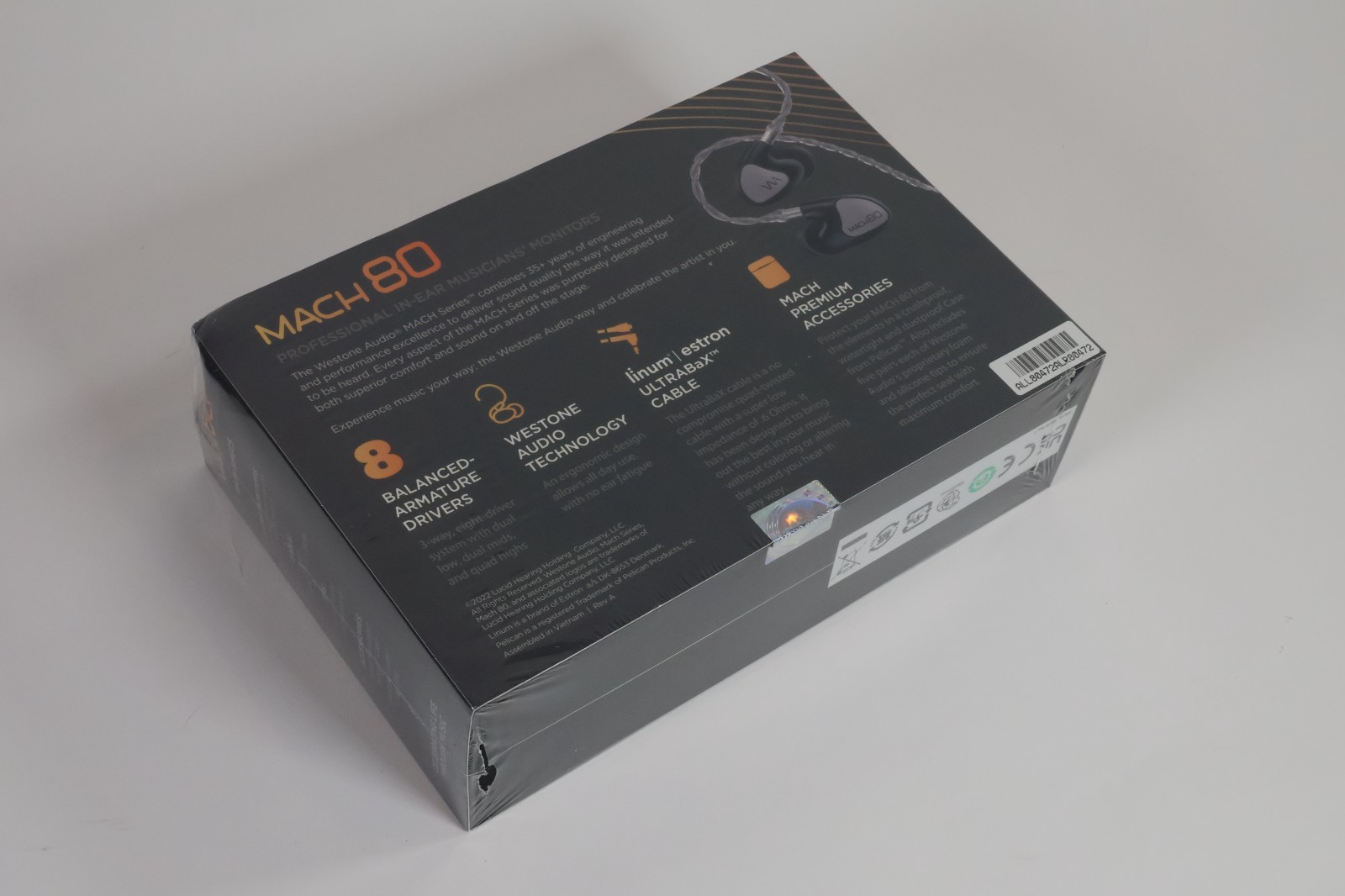 Westone Audio MACH 80 – Flagship 8‑Driver Professional Musician IEM – New Sealed
