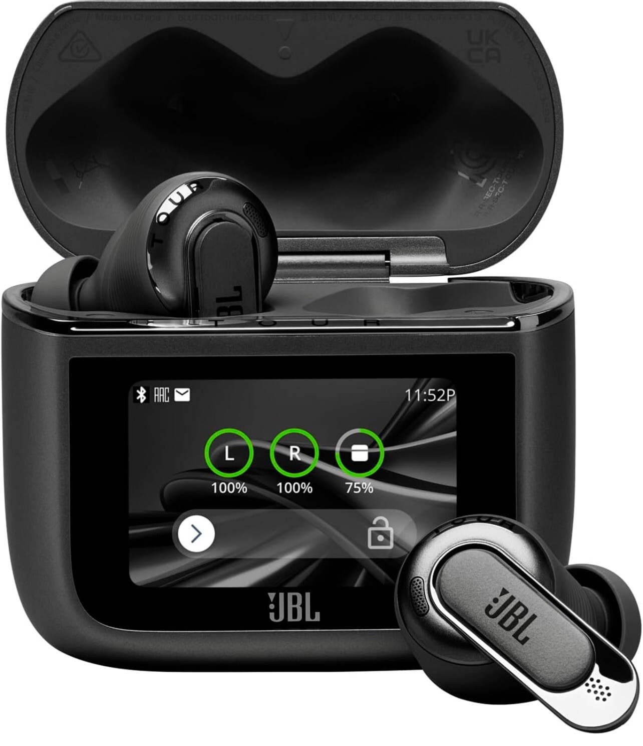 JBL Tour Pro 3 – True Wireless Noise Cancelling Earbuds with Smart Charging Case