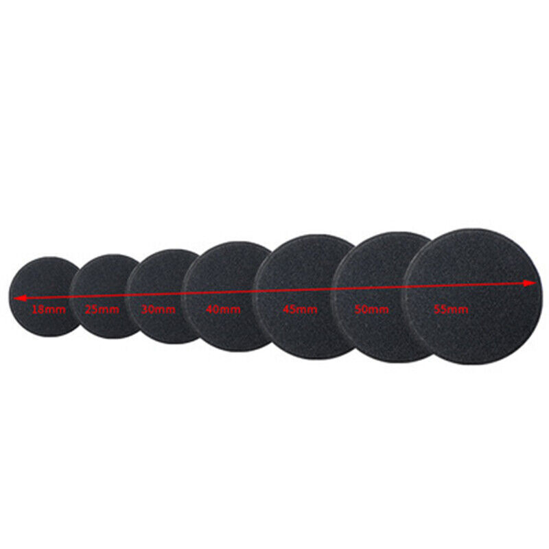 4xReplacement Foam Ear Pads Cushions For Headphones 18mm 25mm 30mm 35mm-65mm