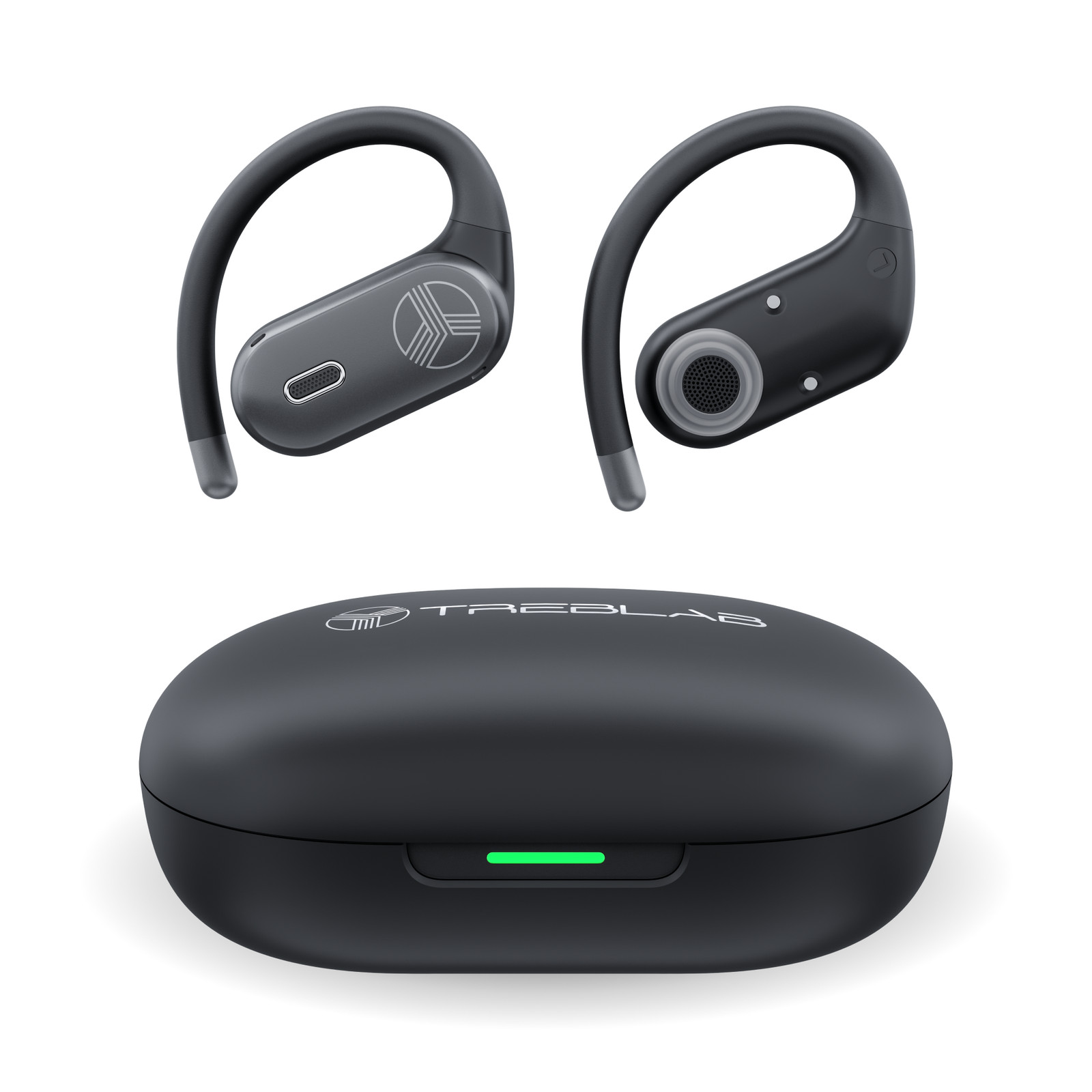 TREBLAB X-Smart AI Wireless Bluetooth Translation Earbuds – Gaming Mode, 4 Mics
