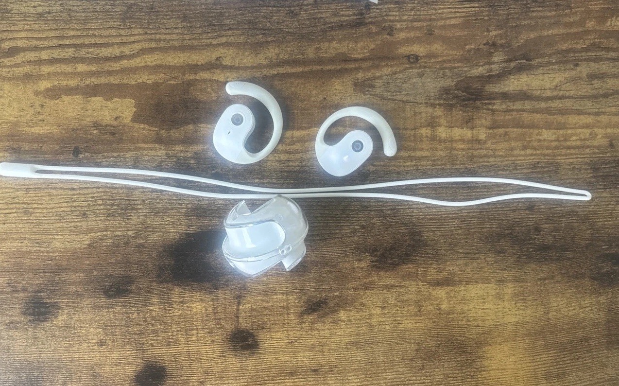 Smart Open Ear Bluetooth 5.4 Earbuds Wireless Headphones Sport Stereo Earphones
