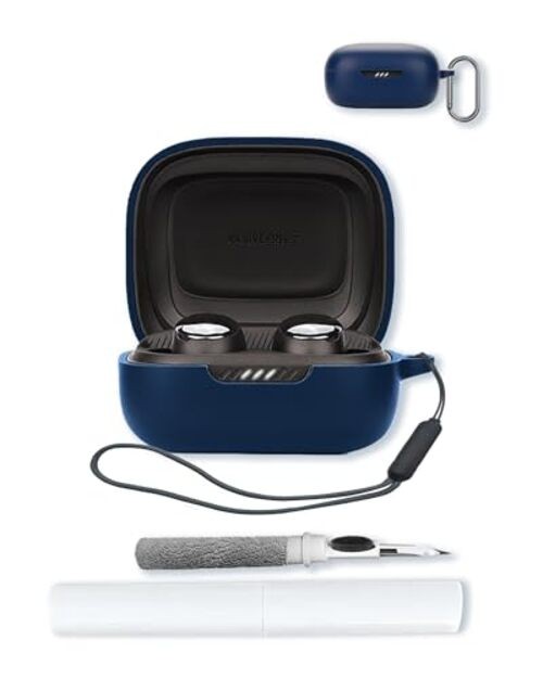Case for JBL Live Pro 2 – True Wireless Noise Cancelling Earbuds,Soft Blue