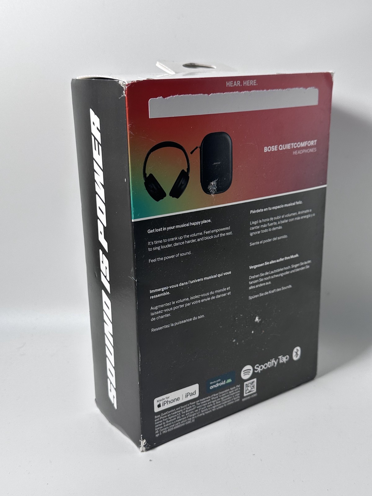 Bose 884367-0100 QuietComfort Wireless Noise Cancelling Over-the-Ear Headphones