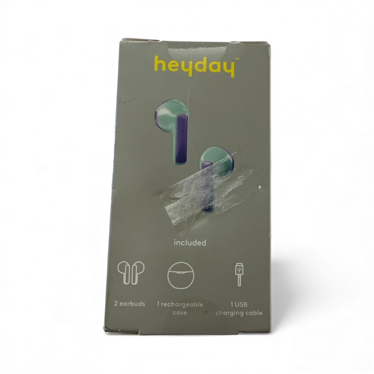 Heyday True Wireless Earbuds w/ Rechargeable case – Spring Teal