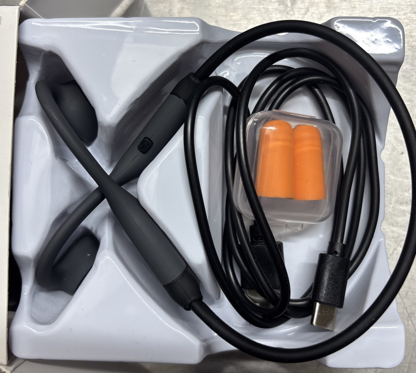 HS1 Bone Conduction Headphones Open-Ear Wireless Bluetooth Workout Headphones