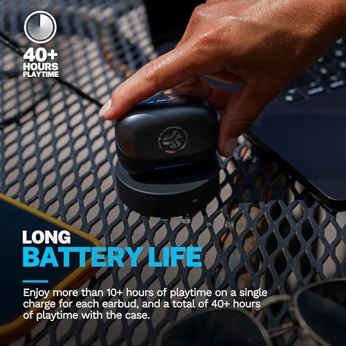 JLab Epic Pods ANC TWS Earbuds Active Noise Cancel Black