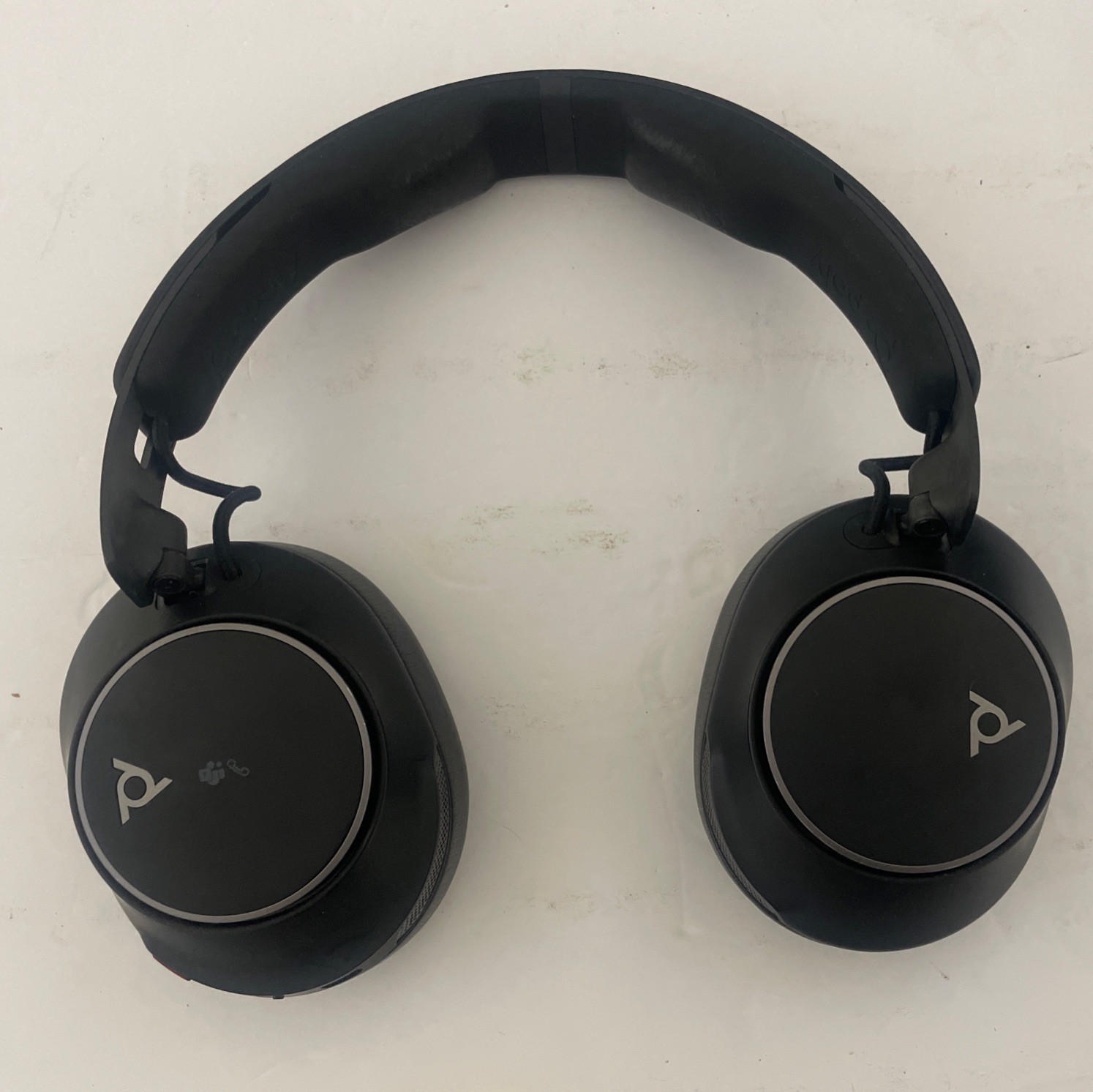 Poly Voyager Surround 80 Headset. Used, works fine. NO DONGLE or Charger