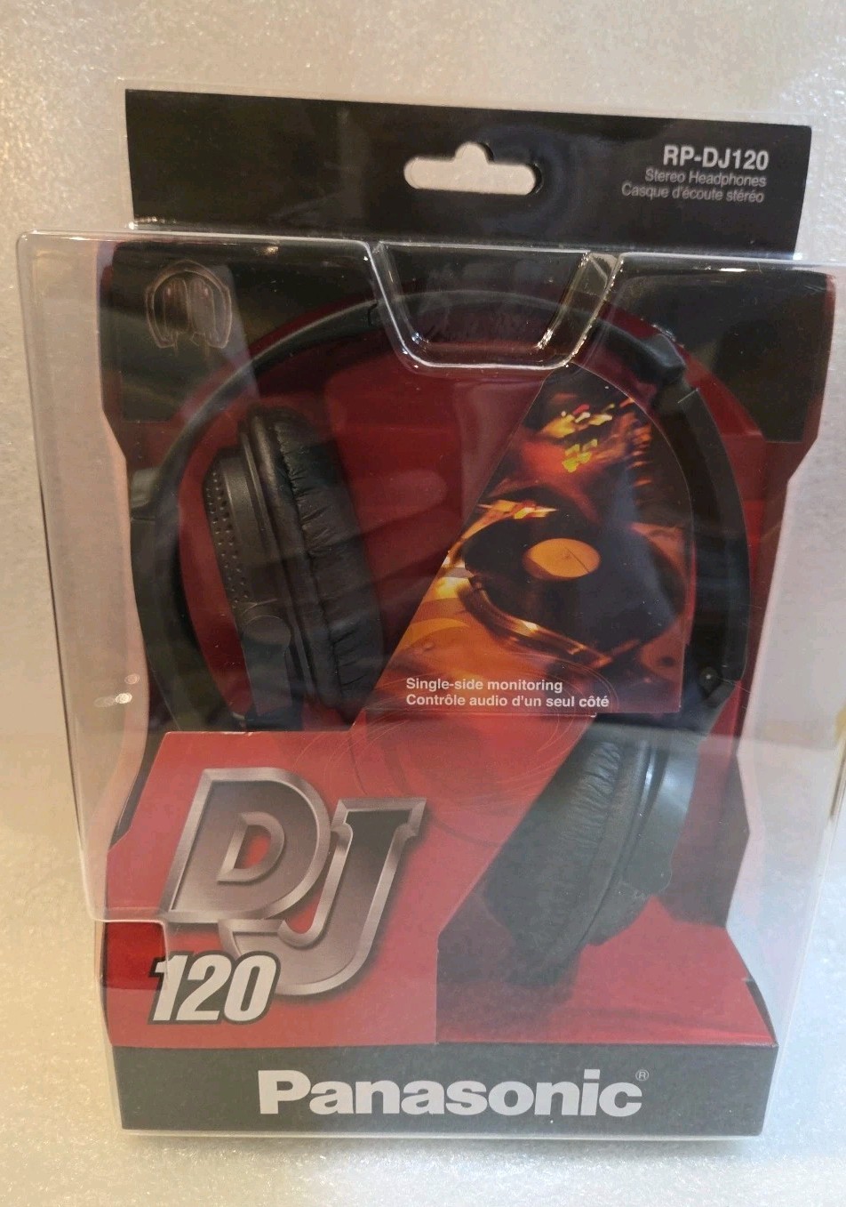 Panasonic DJ120 Headphones with 2m Cable, Swivel Ear-Cups & 6.3mm plug! Foldable