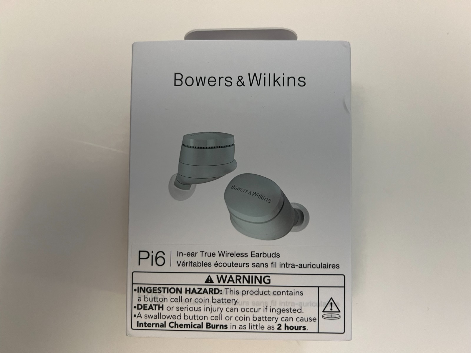Bowers & Wilkins Pi6 Wireless Noise Cancelling Earbuds | Forest Green – New