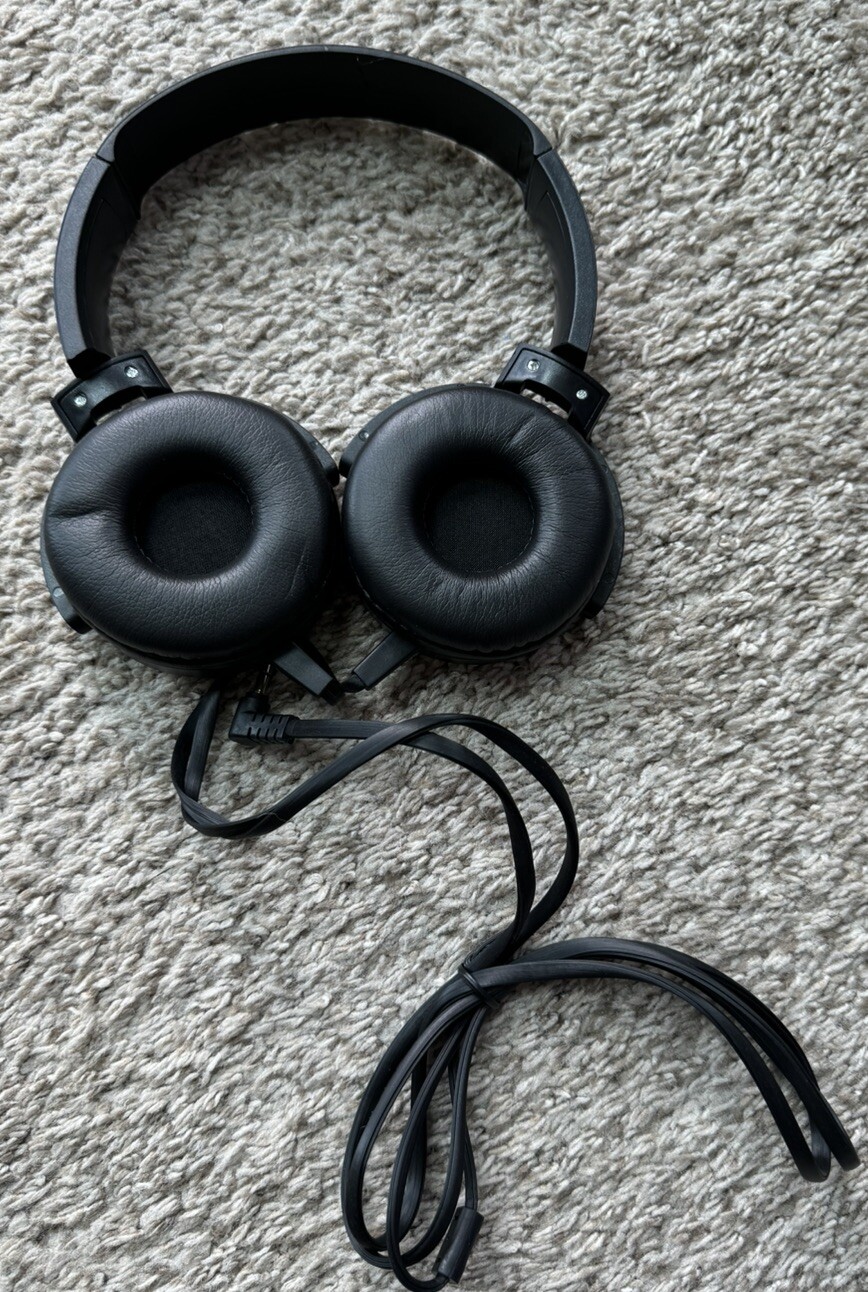 Bulk Classroom Headphones (10 Pack) On-Ear Premium Student Black Barks Tech -NEW