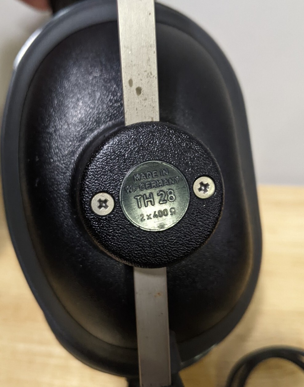 Vintage Telefunken Stereo Headphones TH 28 in the Original Box TESTED Germany