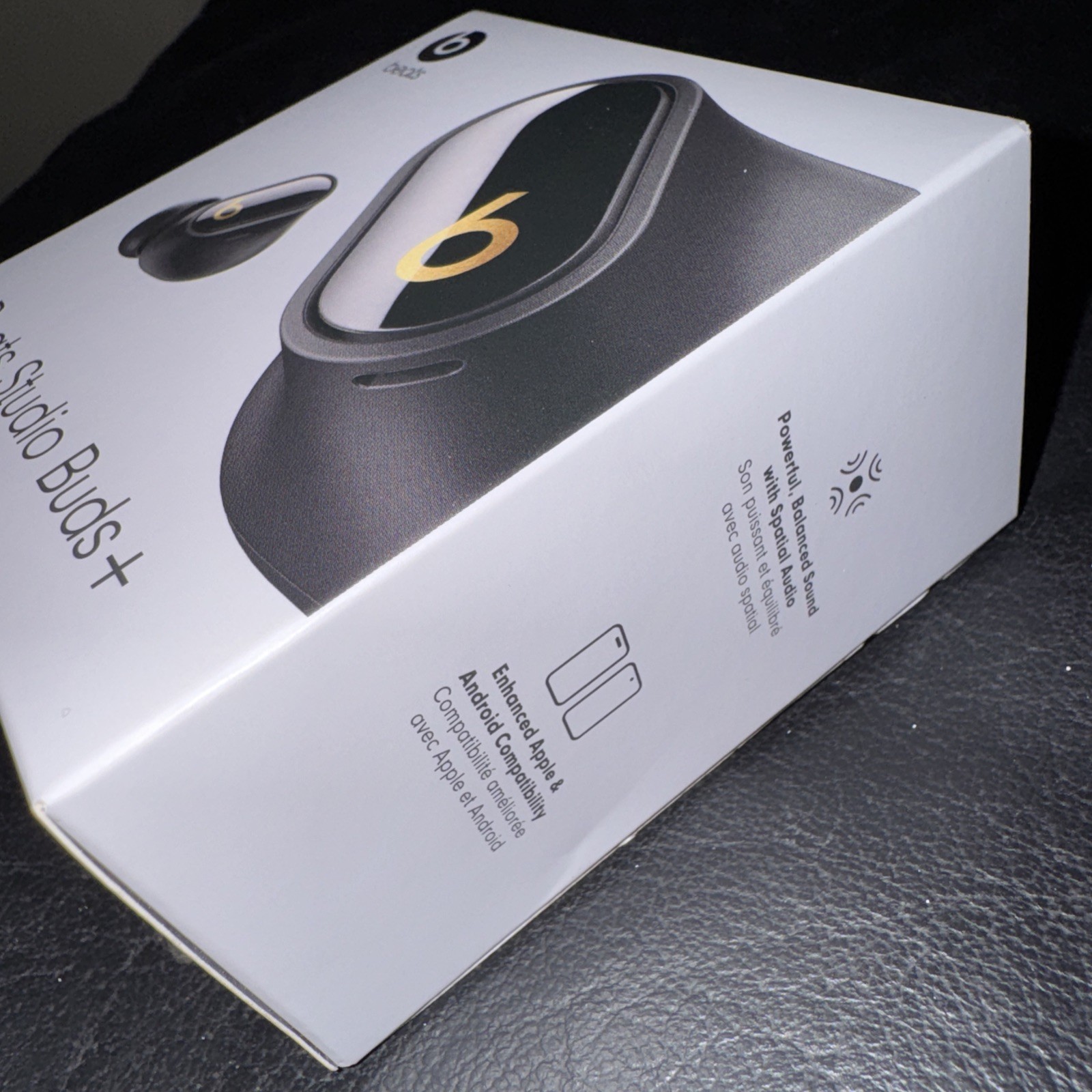 Beats Studio Buds + | True Wireless Noise Cancelling One Size, Black/Gold