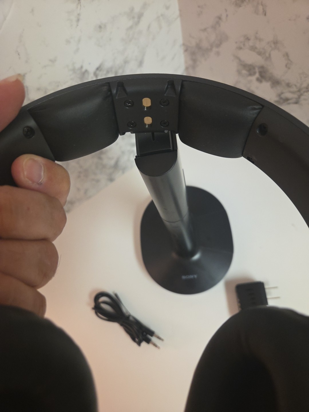 Sony RF400 Wireless Home Theater Headphones for TV – Black (A15)