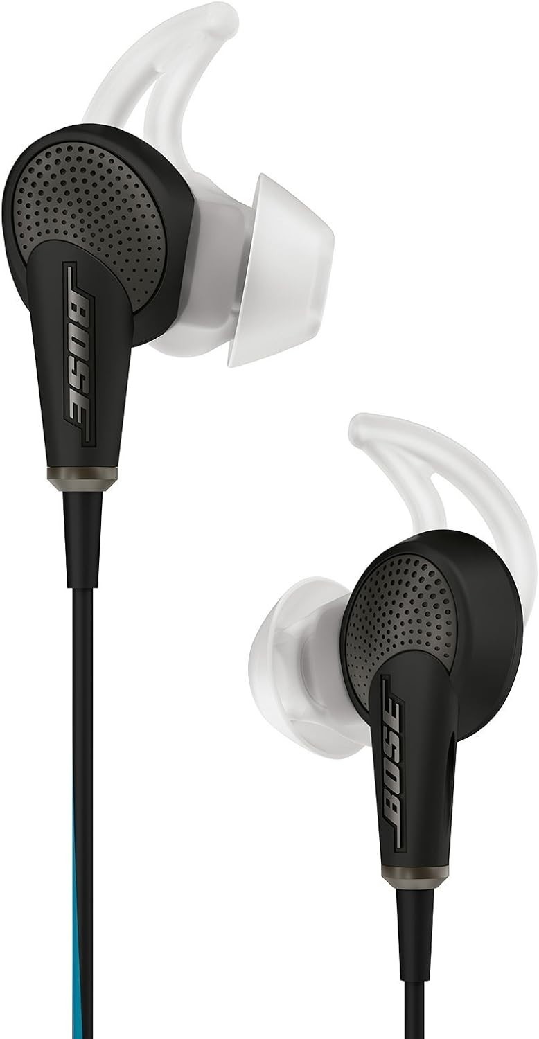 New Sealed Bose QuietComfort 20 Noise Cancelling Headphones For iOS – Black