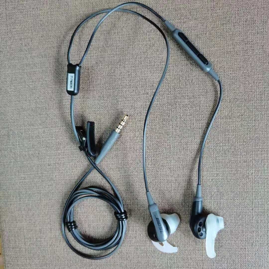 Bose SoundSport In-Ear Earphones Headset For Apple ios Version Charcoal Black