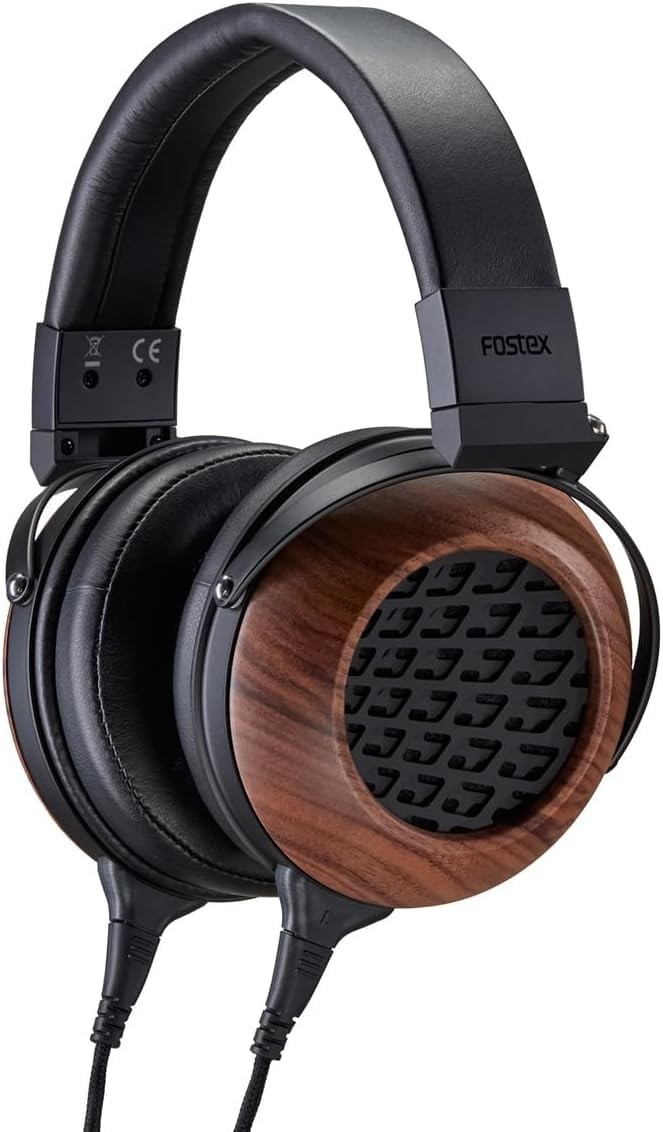 FOSTEX TH808 Premium Headphones Overear Black Brown New