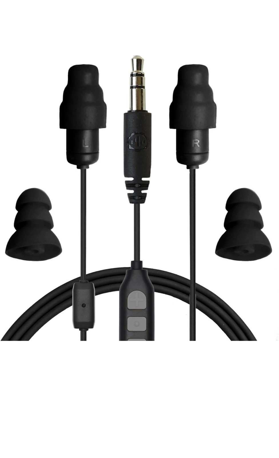 Noise Reducing Earbuds with Mic Comfortable Headphones for Work and Music
