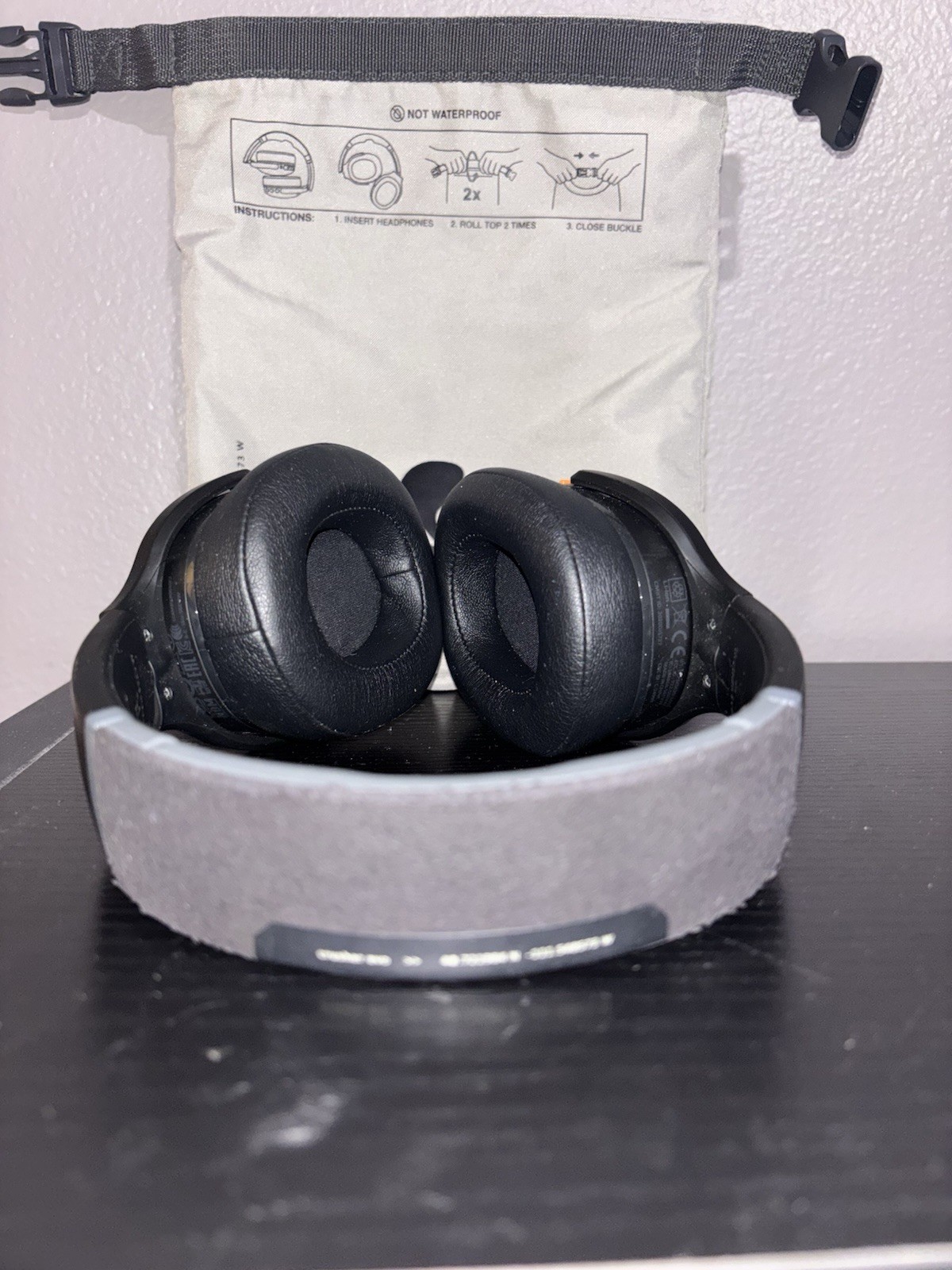 Crusher Evo Wireless Bluetooth Headphones Asphalt (black/grey)